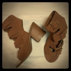 Maurice's Buckle Heels